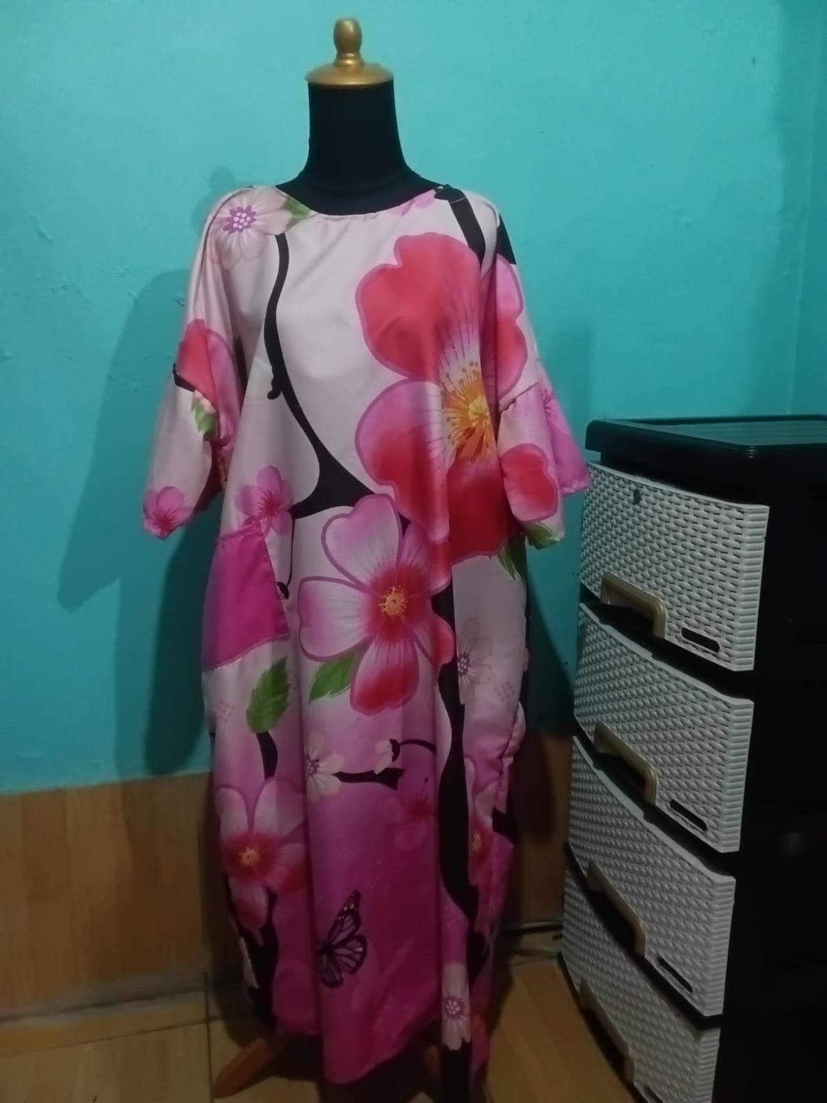 Daster Pinky Flower Big Fresh