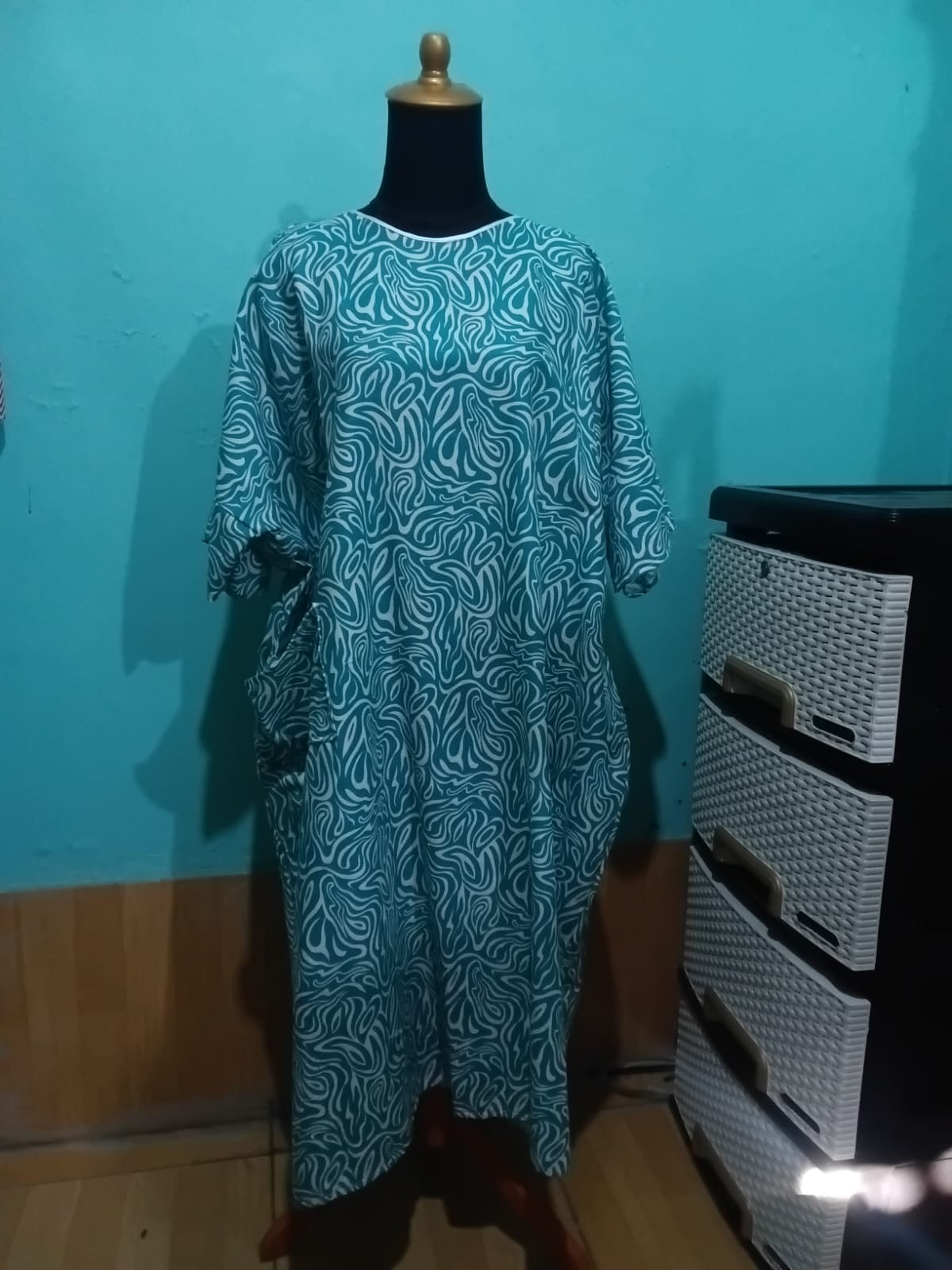Daster Hijau Art